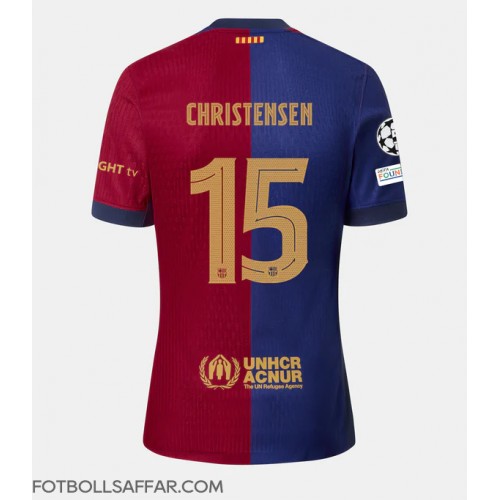 Barcelona Andreas Christensen #15 Hemmatröja 2024-25 Kortärmad